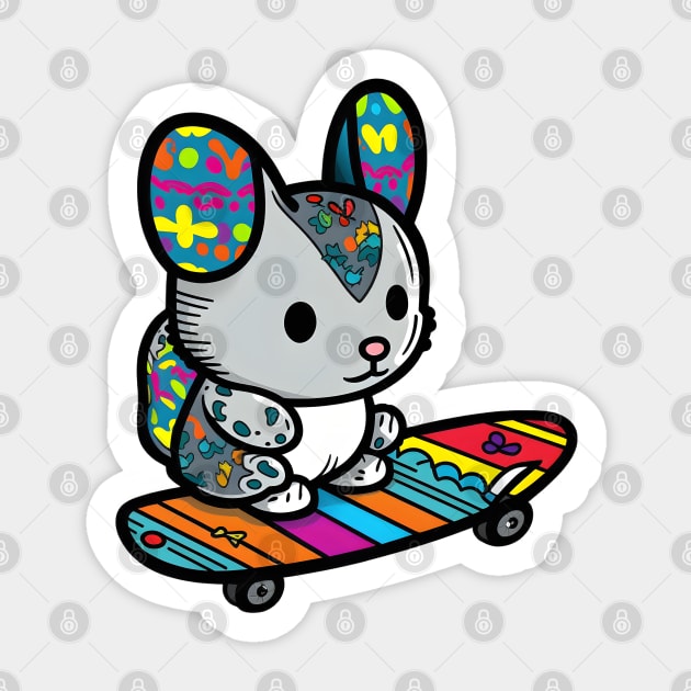 Chinchilla Lover Sticker by Xtian Dela ✅